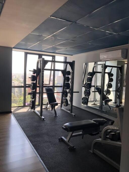 Nuevo Y Lujoso Depto Con Amenidades Nuevo Polanco Appartement Mexico-stad Buitenkant foto